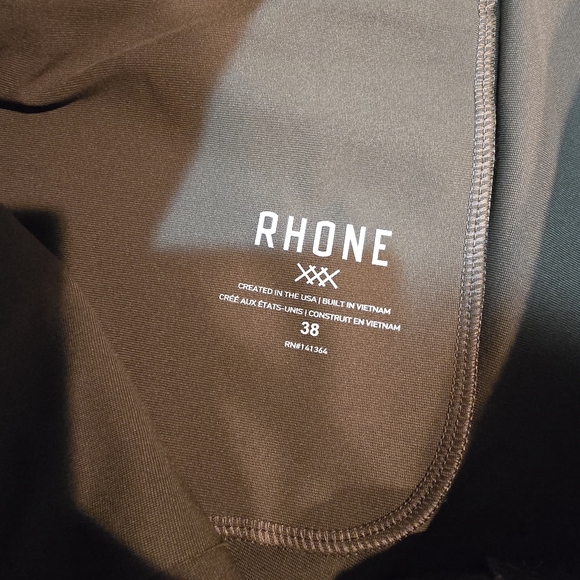 Rhone Commuter Shorts Olive Green Men's 38X8.5 Golf Outdoor Casual - Picture 6 of 9